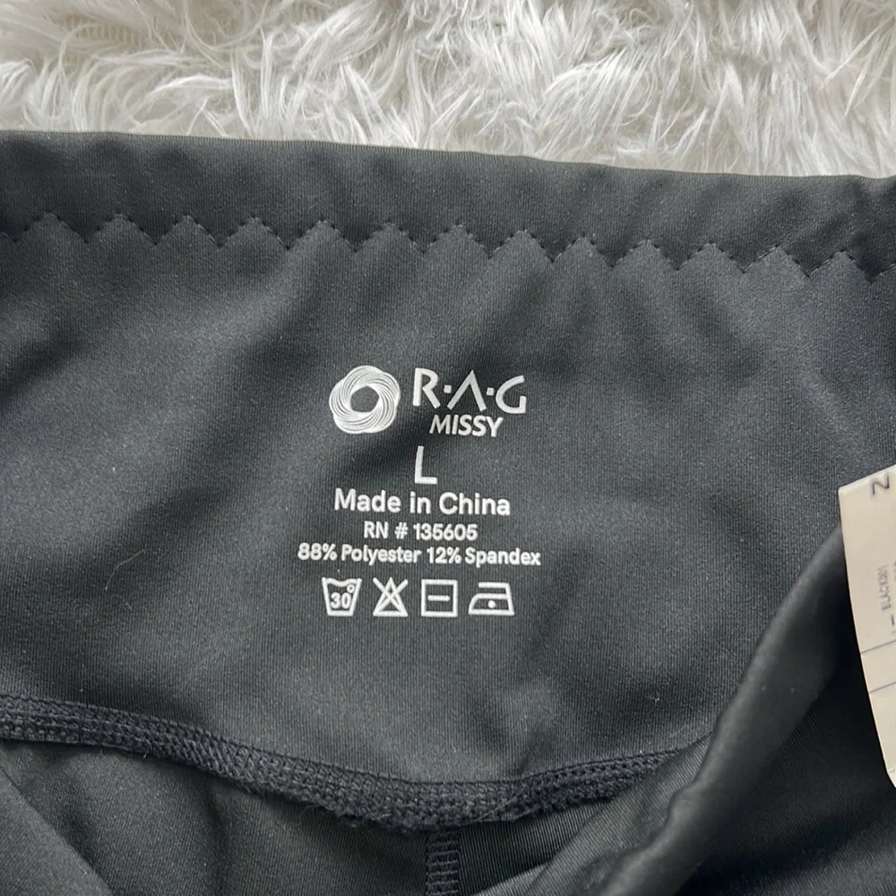 Black Biker Shorts - Picture 2 of 4